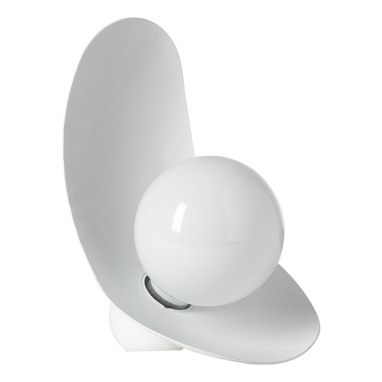Hubbardton Forge 2023 White Yoki Table Lamp