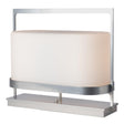Hubbardton Forge 2023 Sterling Opal Glass (GG) Serenity Table Lamp