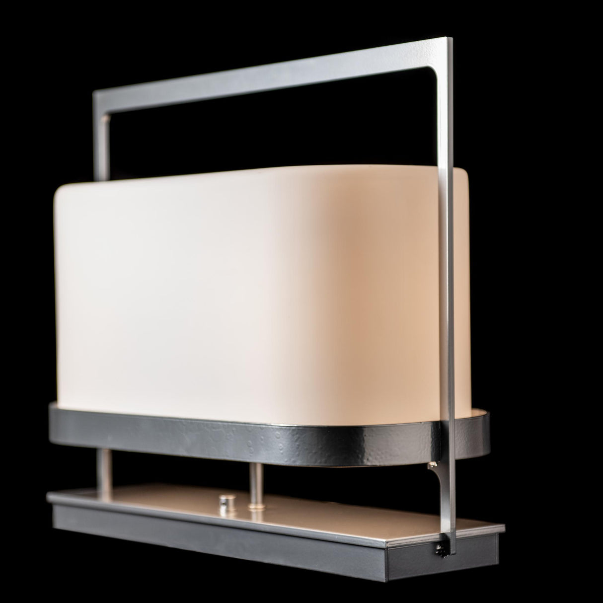Hubbardton Forge 2023 Sterling Opal Glass (GG) Serenity Table Lamp