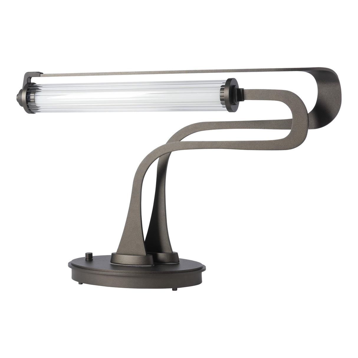 Hubbardton Forge 2023 Oil Rubbed Bronze Clear Glass (ZM) Pulse Table Lamp