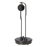 Hubbardton Forge 2023 Oil Rubbed Bronze Clear Glass (ZM) Pulse Table Lamp