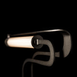 Hubbardton Forge 2023 Oil Rubbed Bronze Clear Glass (ZM) Pulse Table Lamp