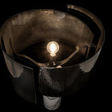 Hubbardton Forge 2023 Ink Lilac Marble Zen Table Lamp