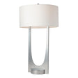 Hubbardton Forge 2023 Sterling Sterling Natural Anna Shade (SF) Cypress Table Lamp