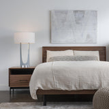 Hubbardton Forge 2023 Sterling Sterling Natural Anna Shade (SF) Cypress Table Lamp