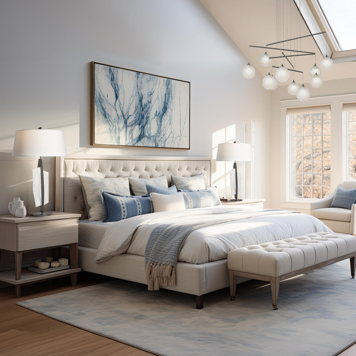 Hubbardton Forge 2025 Dark Smoke Alabaster Natural Anna Shade (SF) Volterra Table Lamp