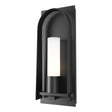 Hubbardton Forge 2024 Coastal Black Opal Glass (GG) Triomphe Small Outdoor Sconce