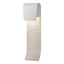 Hubbardton Forge 2024 Coastal White Element Medium Outdoor Sconce