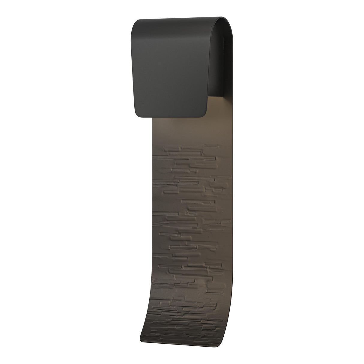 Hubbardton Forge 2024 Coastal Black Element Medium Outdoor Sconce