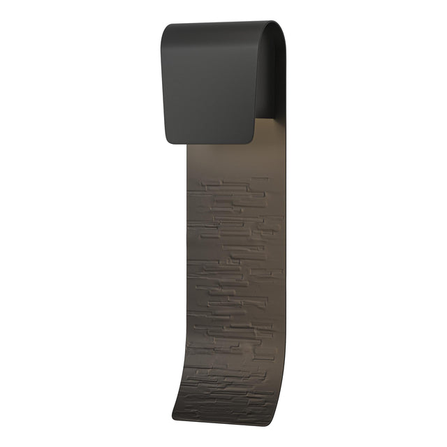 Hubbardton Forge 2024 Coastal Black Element Medium Outdoor Sconce