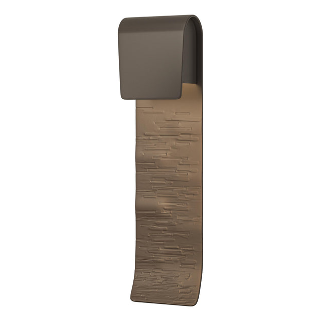 Hubbardton Forge 2024 Coastal Dark Smoke Element Large Outdoor Sconce