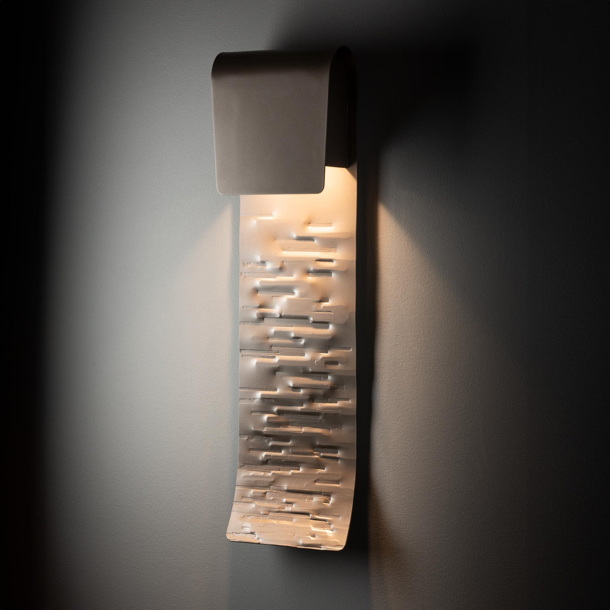 Hubbardton Forge 2024 Coastal Dark Smoke Element Large Outdoor Sconce