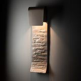 Hubbardton Forge 2024 Coastal Dark Smoke Element Large Outdoor Sconce