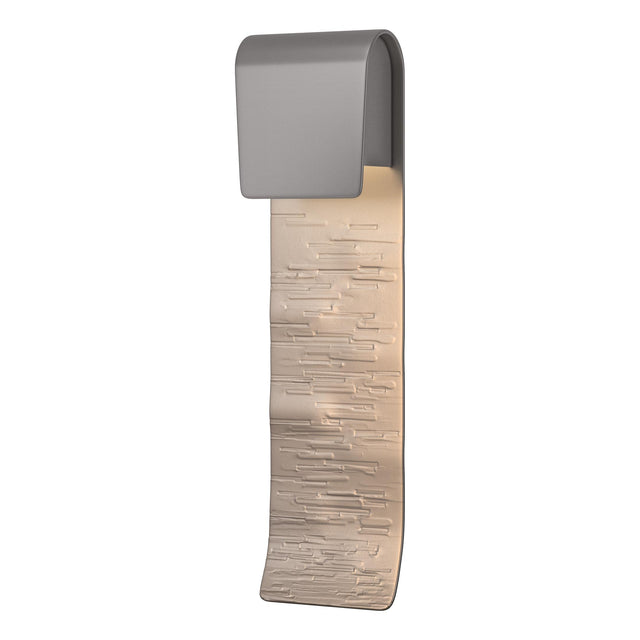 Hubbardton Forge 2024 Coastal Burnished Steel Element Large Outdoor Sconce