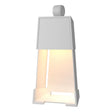 Hubbardton Forge 2024 Coastal White Coastal White Revere Small Outdoor Sconce