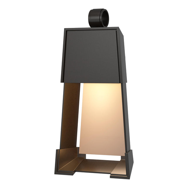 Hubbardton Forge 2024 Oil Rubbed Bronze Coastal Burnished Steel Revere Small Outdoor Sconce