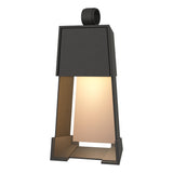 Hubbardton Forge 2024 Natural Iron Coastal Burnished Steel Revere Small Outdoor Sconce