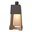 Hubbardton Forge 2024 Coastal Dark Smoke Coastal Burnished Steel Revere Small Outdoor Sconce