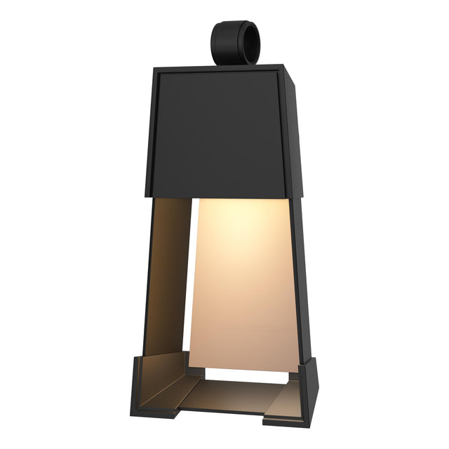 Hubbardton Forge 2024 Coastal Black Coastal Burnished Steel Revere Small Outdoor Sconce