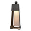 Hubbardton Forge 2024 Oil Rubbed Bronze Coastal Burnished Steel Revere Medium Outdoor Sconce