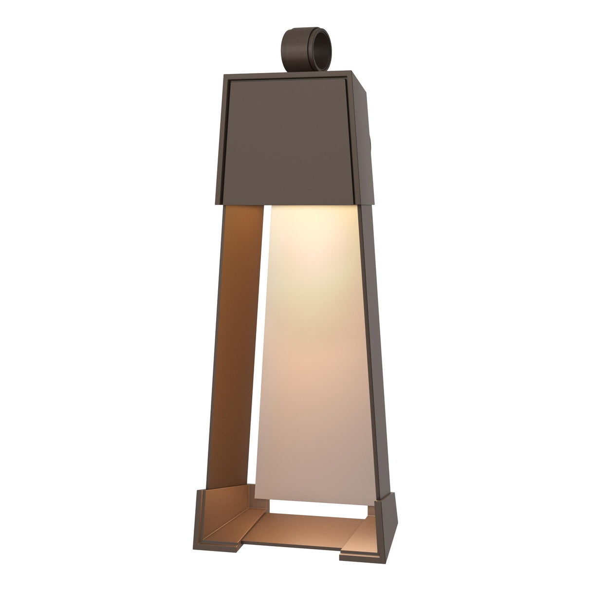 Hubbardton Forge 2024 Coastal Bronze Coastal Burnished Steel Revere Medium Outdoor Sconce