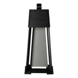 Hubbardton Forge 2024 Coastal Black Coastal Burnished Steel Revere Medium Outdoor Sconce