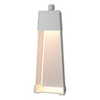 Hubbardton Forge 2024 Coastal White Coastal White Revere Large Outdoor Sconce