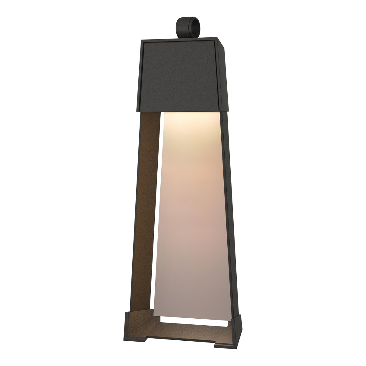 Hubbardton Forge 2024 Natural Iron Coastal Burnished Steel Revere Large Outdoor Sconce
