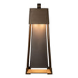 Hubbardton Forge 2024 Coastal Bronze Coastal Dark Smoke Revere Large Outdoor Sconce
