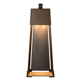 Hubbardton Forge 2024 Coastal Bronze Coastal Dark Smoke Revere Large Outdoor Sconce
