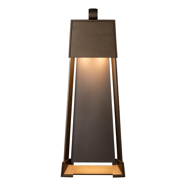 Hubbardton Forge 2024 Coastal Bronze Coastal Dark Smoke Revere Large Outdoor Sconce