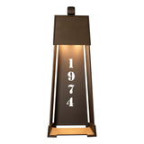 Hubbardton Forge 2024 Coastal Bronze Coastal Dark Smoke Revere Large Outdoor Sconce