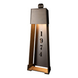 Hubbardton Forge 2024 Coastal Bronze Coastal Dark Smoke Revere Large Outdoor Sconce
