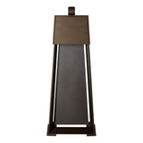 Hubbardton Forge 2024 Coastal Bronze Coastal Dark Smoke Revere Large Outdoor Sconce