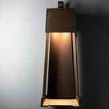 Hubbardton Forge 2024 Coastal Bronze Coastal Dark Smoke Revere Large Outdoor Sconce