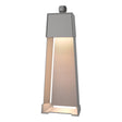 Hubbardton Forge 2024 Coastal Burnished Steel Coastal Burnished Steel Revere Large Outdoor Sconce