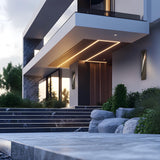 Hubbardton Forge 2024 Coastal Oil Rubbed Bronze Right Carbon Medium Outdoor Sconce