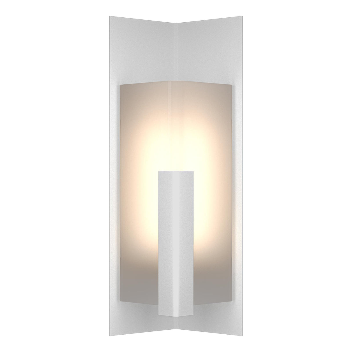 Hubbardton Forge 2024 Coastal White Frosted Glass (FD) Summit Small Outdoor Sconce