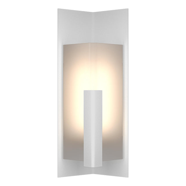 Hubbardton Forge 2024 Coastal White Frosted Glass (FD) Summit Small Outdoor Sconce
