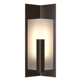 Hubbardton Forge 2024 Oil Rubbed Bronze Frosted Glass (FD) Summit Small Outdoor Sconce