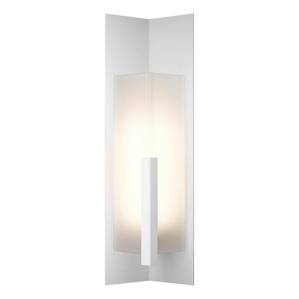 Hubbardton Forge 2024 Coastal White Frosted Glass (FD) Summit Large Outdoor Sconce