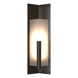 Hubbardton Forge 2024 Oil Rubbed Bronze Frosted Glass (FD) Summit Large Outdoor Sconce