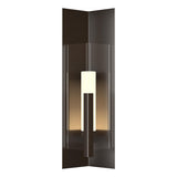 Hubbardton Forge 2024 Oil Rubbed Bronze Clear Glass (ZM) Summit Large Outdoor Sconce