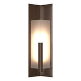 Hubbardton Forge 2024 Coastal Bronze Frosted Glass (FD) Summit Large Outdoor Sconce
