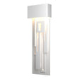 Hubbardton Forge 2016 Coastal White Collage Large Dark Sky Friendly LED Outdoor Sconce