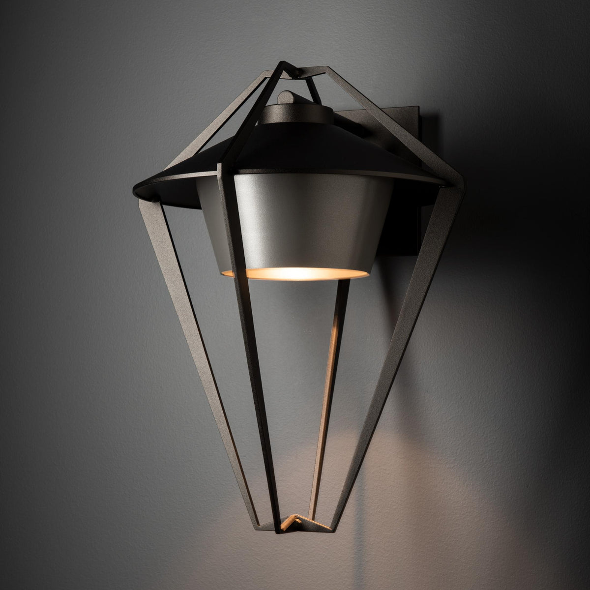 Hubbardton Forge 2025 Coastal Oil Rubbed Bronze Coastal Burnished Steel Stellar Small Dark Sky Friendly Outdoor Sconce