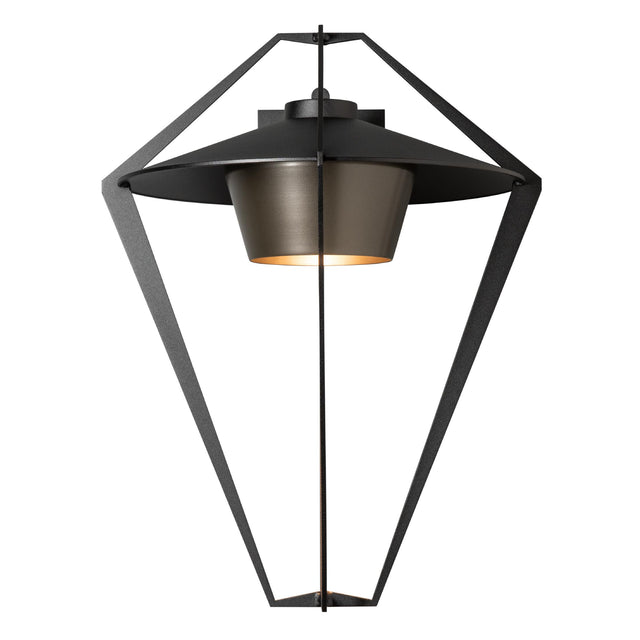 Hubbardton Forge 2025 Coastal Black Coastal Dark Smoke Stellar Large Dark Sky Friendly Outdoor Sconce