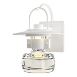 Hubbardton Forge 2014 Coastal White Clear Glass (ZM) Mason Outdoor Sconce
