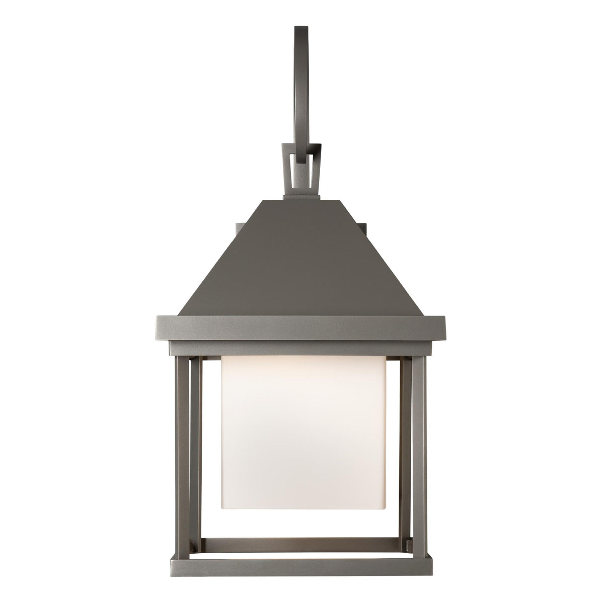 Hubbardton Forge 2025 Coastal Burnished Steel Opal Glass (GG) Dorset Medium Dark Sky Friendly Outdoor Sconce
