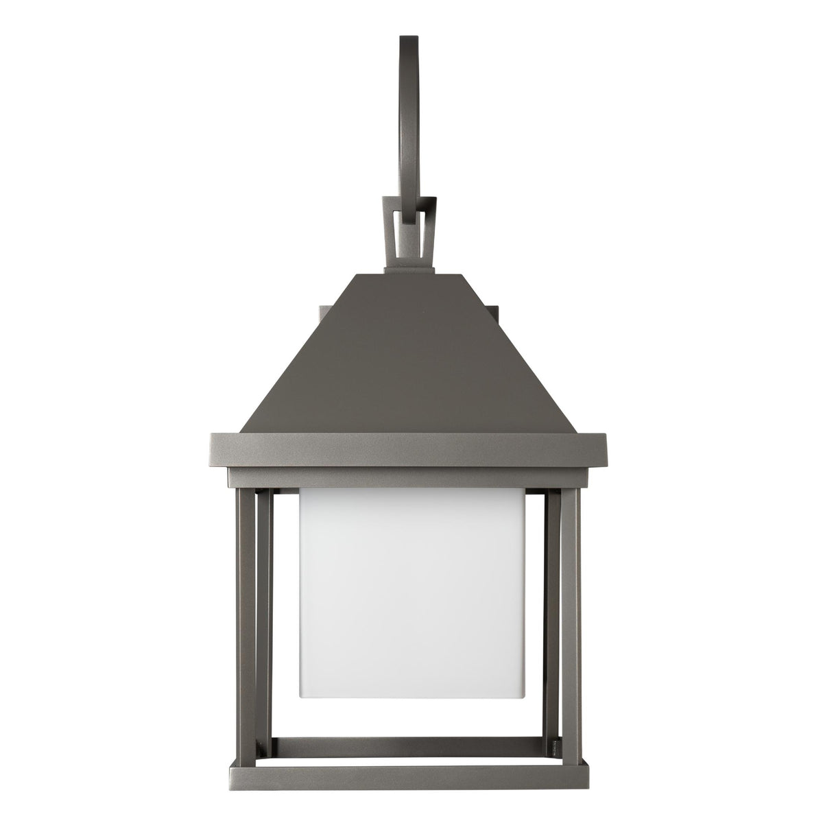Hubbardton Forge 2025 Coastal Burnished Steel Opal Glass (GG) Dorset Medium Dark Sky Friendly Outdoor Sconce